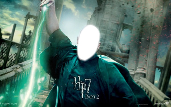 Harry Potter-Voldemort Fotomontaż