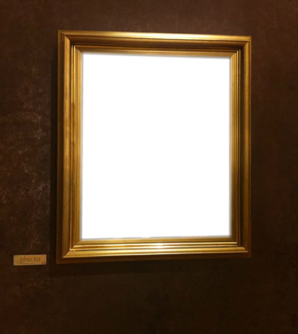 MARCO EN UN MUSEO Photo frame effect