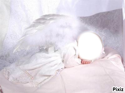 ange blanc Valokuvamontaasi