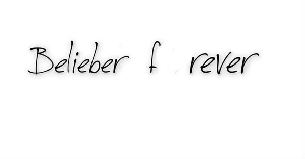 belieber forever Montage photo