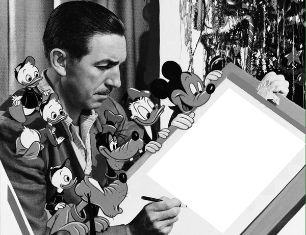 Walt Disney Fotomontaggio