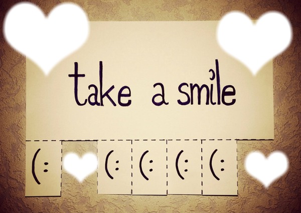Take a smile Фотомонтаж