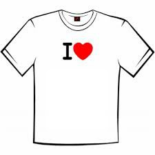 Camiseta I Love Fotomontaža