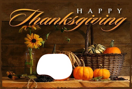 Thanksgiving Fotomontage