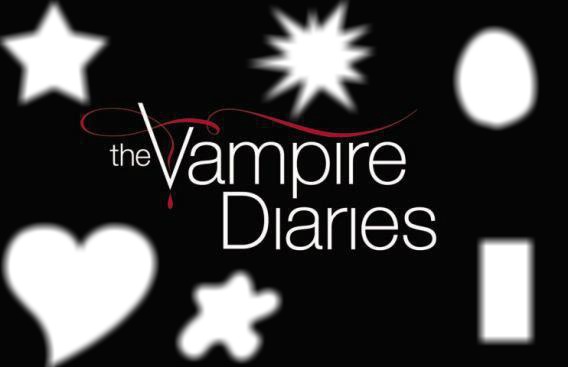 The vampire Diaries Photo frame effect