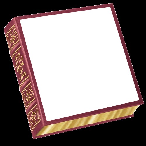 Book of Love Photo frame effect