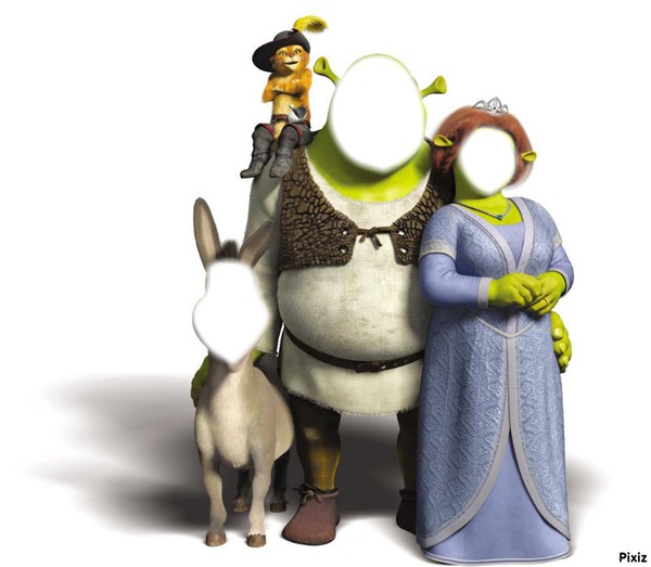 shrek Фотомонтажа