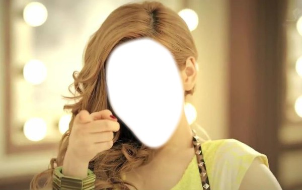 Taeyeon SNSD Twinkle MV Photo frame effect