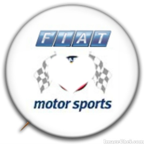 Fiat Abarth Motorsports Badge Фотомонтажа