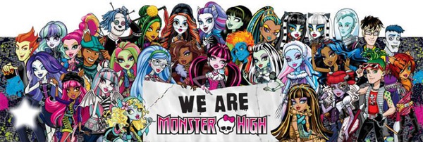 Collage De Monster High Montaje fotografico
