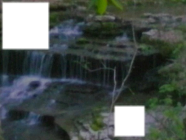 waterfall Photo frame effect