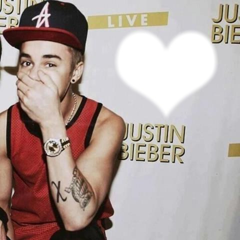 Justin Bieber Y Tu <3 Photo frame effect