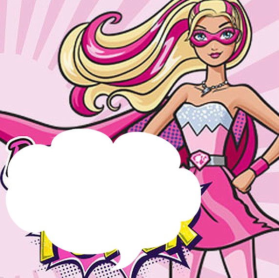 barbie super princesa1 Φωτομοντάζ