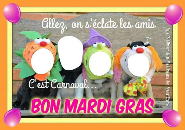 mardi gras Fotomontáž
