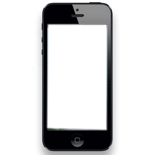 iPhone 5 Fotomontagem