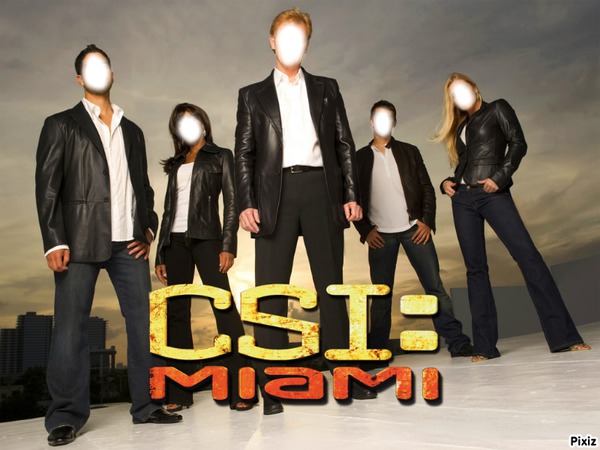 CSI:Miami Photo frame effect