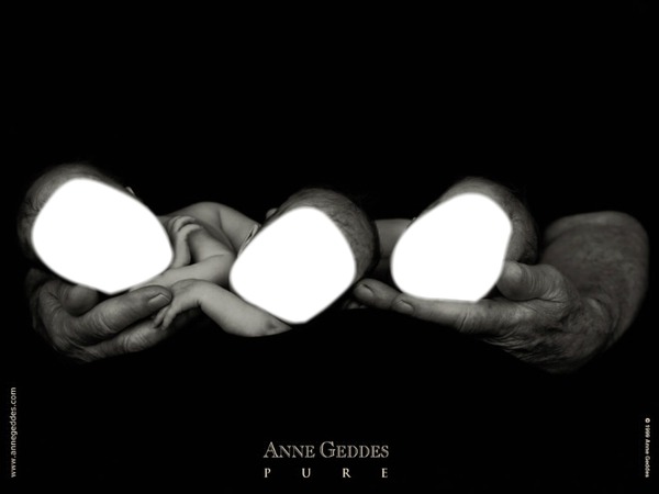 anne geddes Fotomontaż