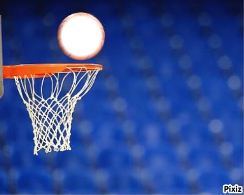 basket-ball Photo frame effect