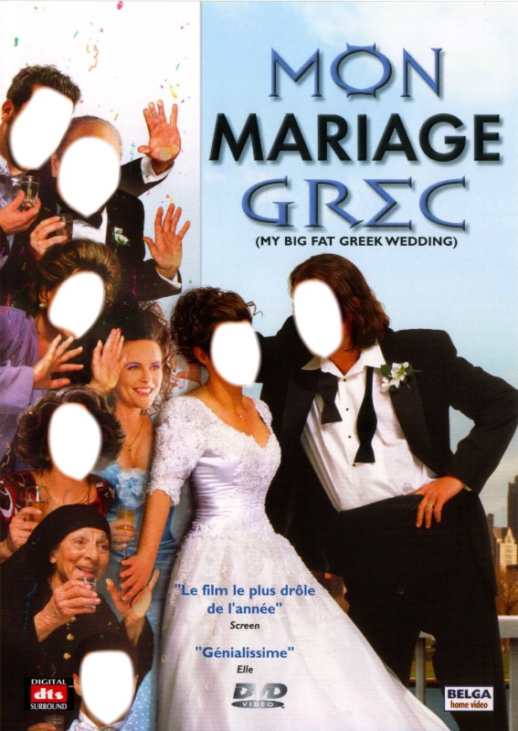 Film- Mon mariage grec Fotomontagem