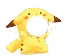 pokemon pikachu ! Fotomontage