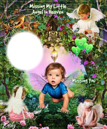 angel baby Photomontage