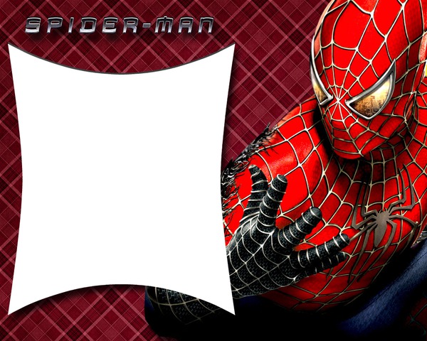 hombre araña フォトモンタージュ