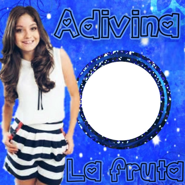 Adivina La Fruta-Soy Luna Fotomontáž