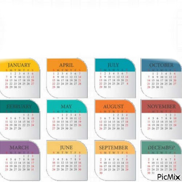 Calendar Photomontage