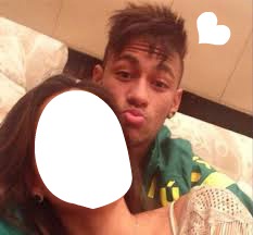 Neymar e VOCÊ Fotomontaža