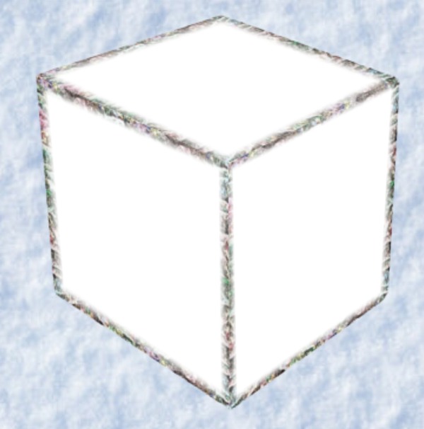 3D cube Photo frame effect