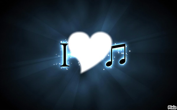 love musique Φωτομοντάζ