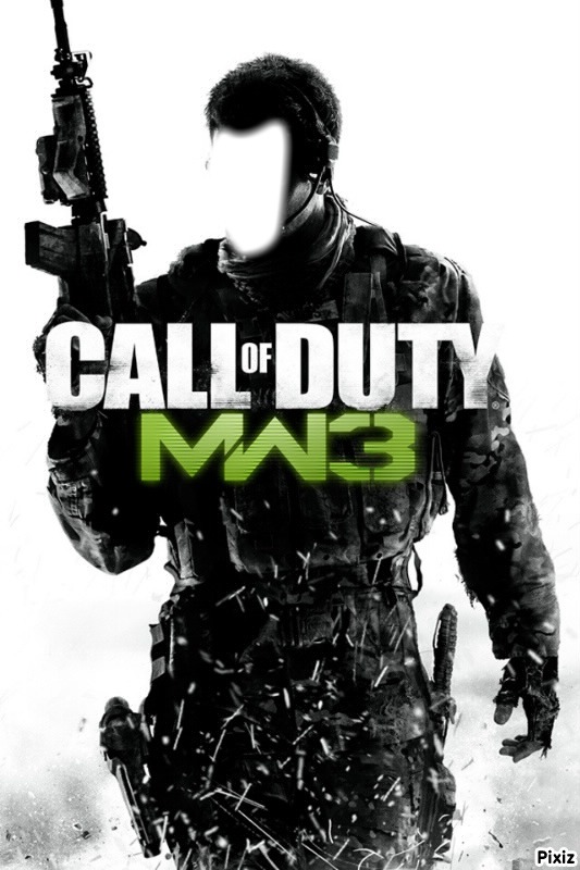 Modern Warfare 3 Fotomontáž