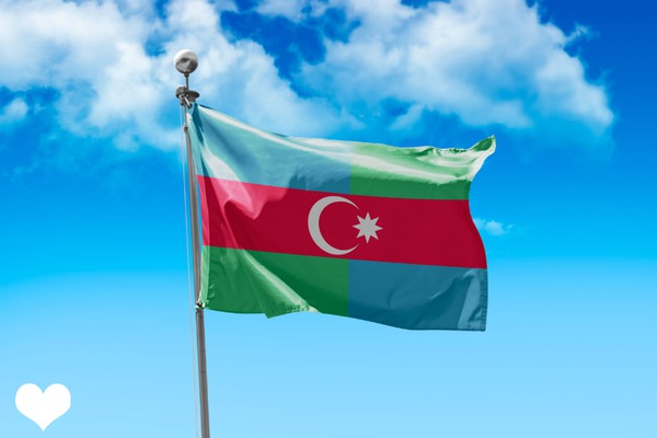 آذربایجان - Azerbaijan Photo frame effect