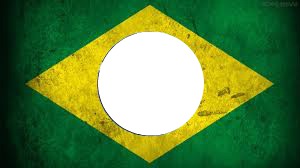 Bandeira do Brasil Fotomontaż