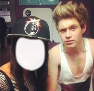Niall Horan with  Me .. Fotomontage