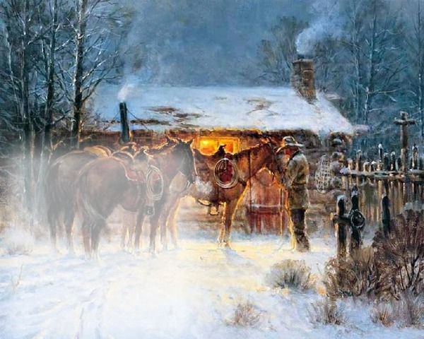 western hiver Fotomontāža