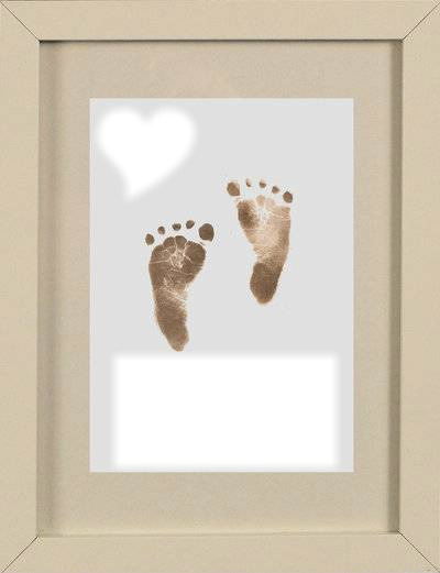 petits pieds bébé Photomontage