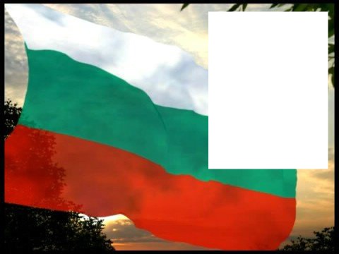 bulgaria flag Valokuvamontaasi