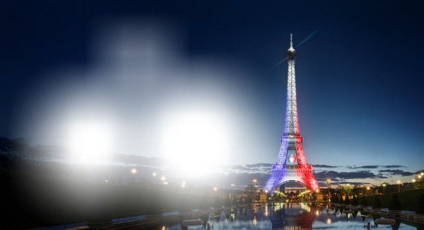 Tour Eiffel FRANCE Photo frame effect