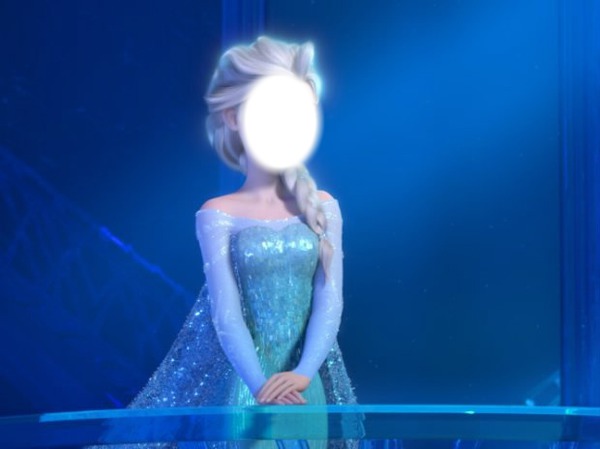 Elsa Frozen Valokuvamontaasi