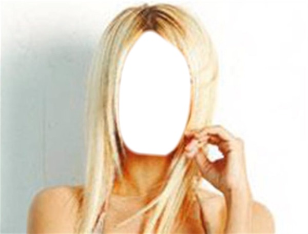blonde Fotomontasje