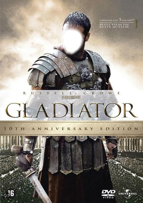 gladiateur 2 Fotomontáž