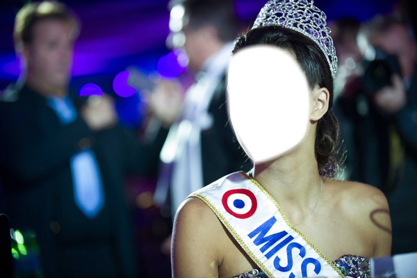 Miss France ♥ Photo frame effect