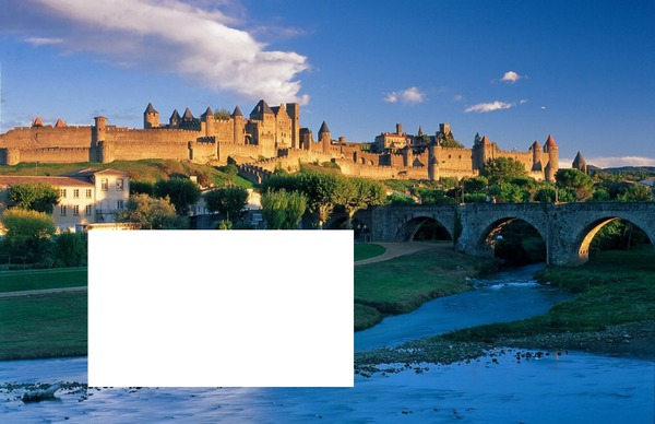 carcassonne Photo frame effect