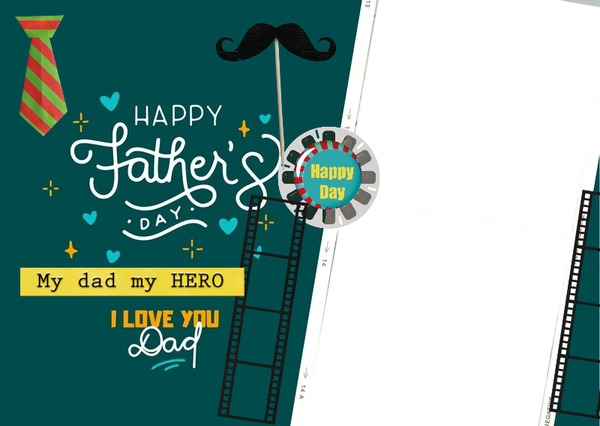 father day Photo frame effect