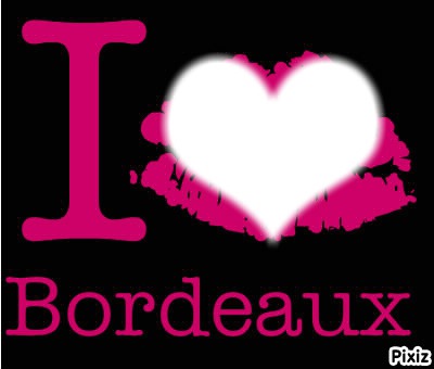 I LOVE BORDEAUX Φωτομοντάζ