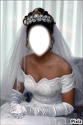невеста Fotomontāža