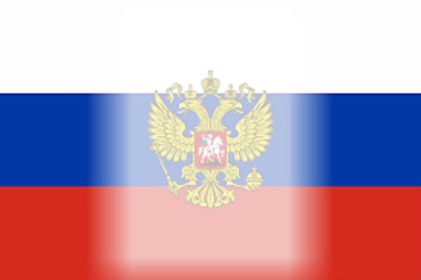 Russian flag Фотомонтаж