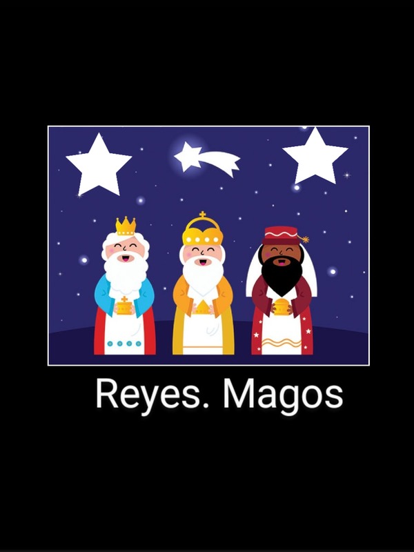 Reyes. Magos. Fotomontáž