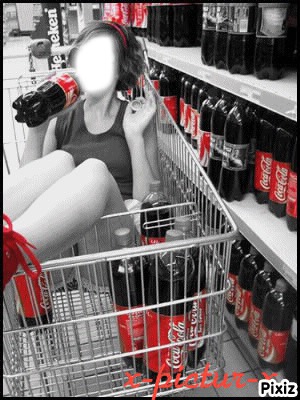 Cocacola Photo frame effect